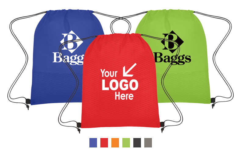Non-Woven Wave Design Drawstring Bag Non-Woven Wave Design Drawstring Bag